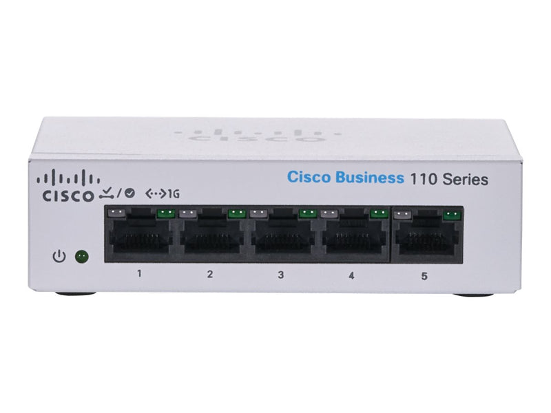 Cisco 5-Port Desktop Switch – Einfaches Netzwerk, Gigabit-Geschwindigkeit