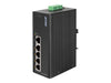 Planet Industrial Ethernet Switch – 5 Ports, PoE für einfache Montage