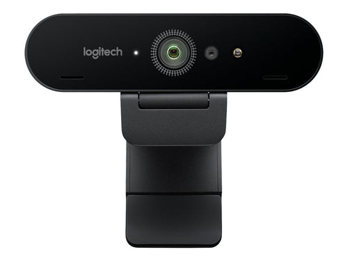 Logitech BRIO Webcam – 4K-Auflösung, Dual-Mikrofone