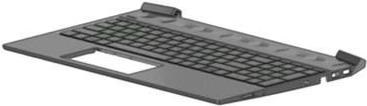 HP Laptop-Ersatzteil – Gehäuse-Unterteil mit beleuchteter Tastatur