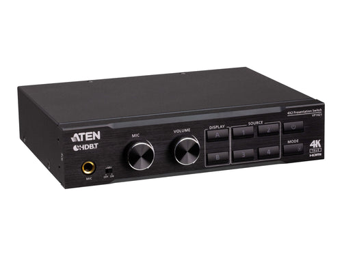 ATEN Präsentations-Matrix – 4K Unterstützung, Audio DSP