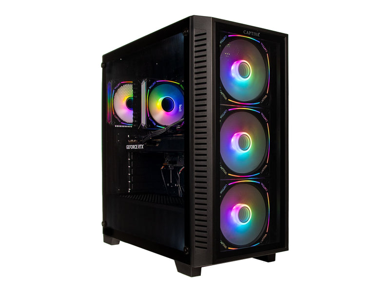 Captiva Gaming-PC – Ryzen 7, 32 GB RAM, 2 TB Speicher