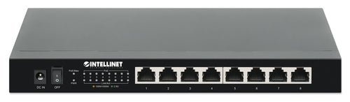 Intellinet 8-Port Ethernet-Switch – 2.5 Gbps, PoE+ für einfache Vernetzung