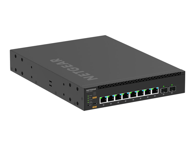 Netgear Netzwerk-Switch – 10 Ports, PoE++ Unterstützung