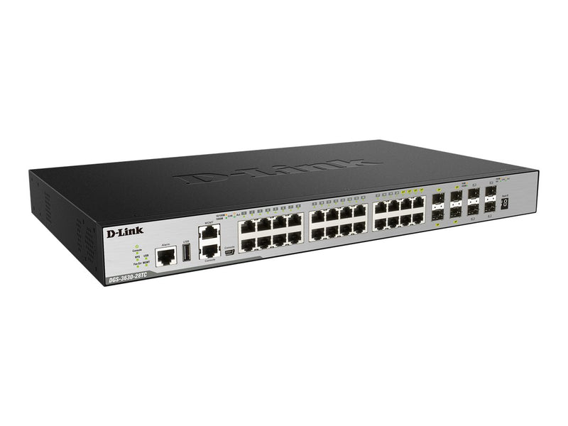 D-Link 28-Port Netzwerk-Switch – Flexibel und leistungsstark