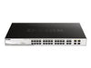 D-Link 28-Port Gigabit Switch – PoE+ für einfache Netzwerke