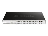 D-Link 28-Port Gigabit Switch – PoE+ für einfache Netzwerke