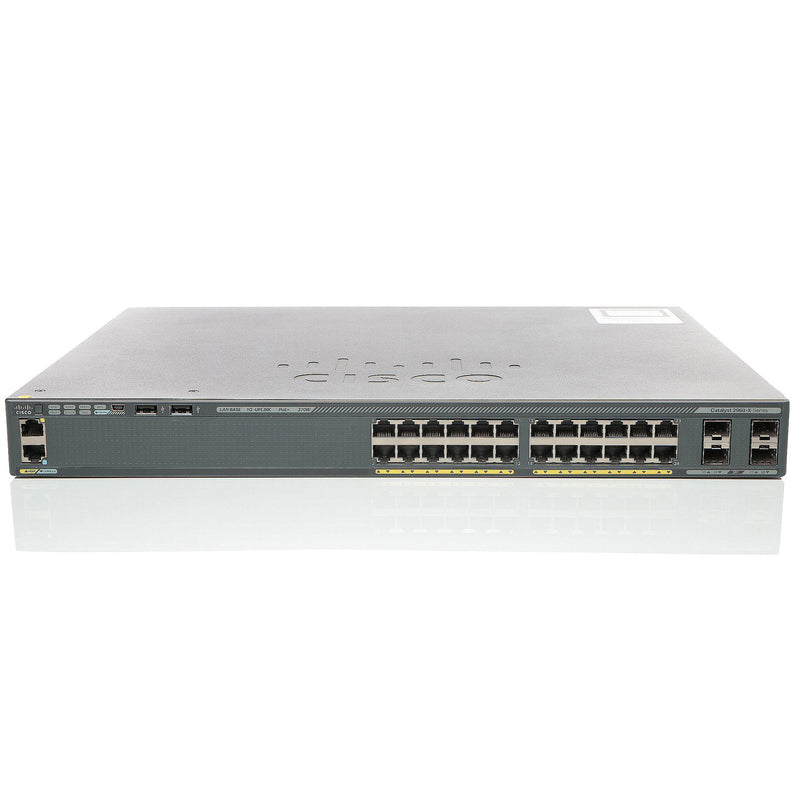 Cisco Netzwerk-Switch – 24 Anschlüsse, PoE+ Unterstützung