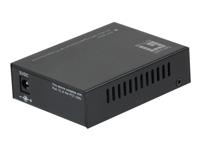 LevelOne Medienkonverter – RJ45 zu SFP, Gigabit, PoE-Unterstützung