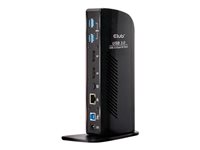 Club3D 4K Dockingstation – 6 USB-Anschlüsse, Dual Display