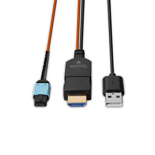 Lindy Glasfaser HDMI Extender – 100 m Kabel für 8K-Displays