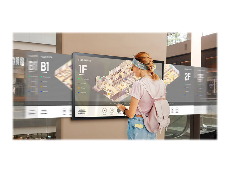Samsung 55" Touchscreen-Display – Ideal für Digital Signage
