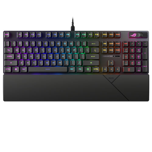 ASUS Gaming-Tastatur – RGB-Beleuchtung, optisch-mechanische Tasten