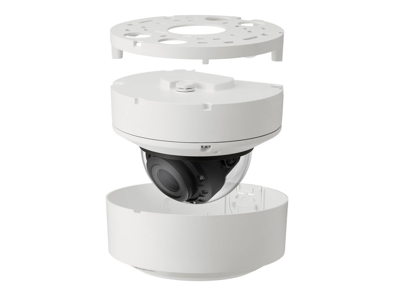 Hanwha Domekamera – 2MP, wetterfest, mit Zweiwege-Audio