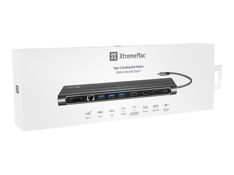 Xtrememac USB-Hub – Vielseitige Anschlüsse, Kartenleser