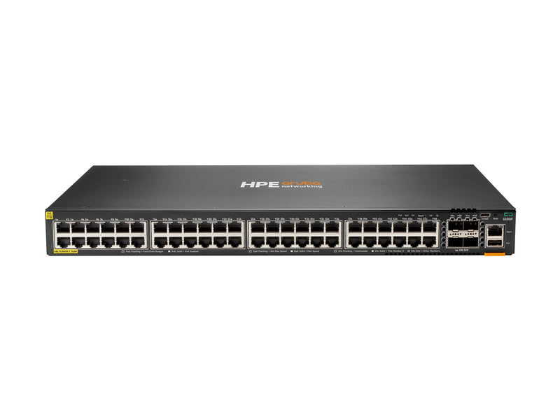HP Aruba 6200F Switch – 48 Ports, PoE+ für KMU-Netzwerke