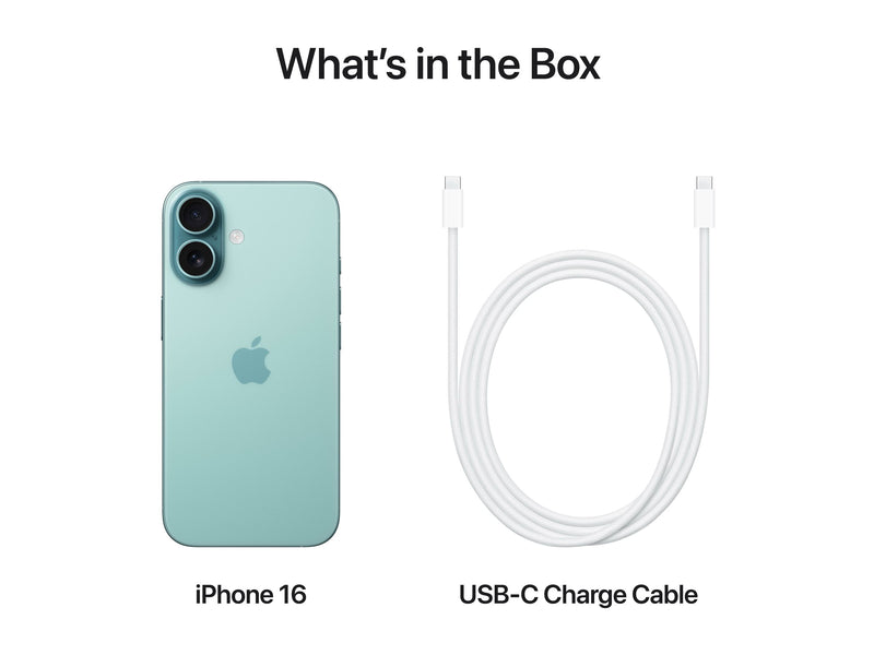 Apple iPhone 16 – 5G, 128 GB Speicher, OLED-Display