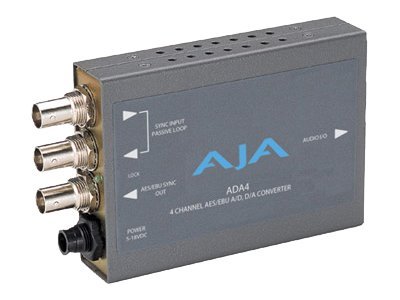 AJA Audiowandler – Wandelt analog zu digital und umgekehrt