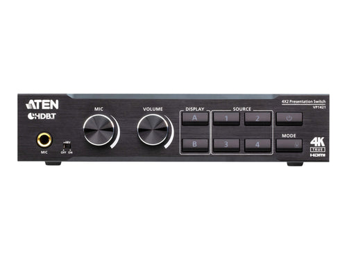 ATEN Präsentations-Matrix – 4K Unterstützung, Audio DSP