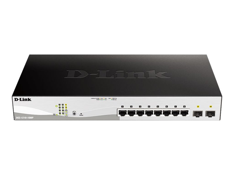 D-Link 10-Port Switch – PoE+, Gigabit für schnelles Netzwerk