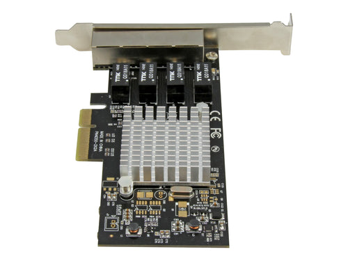 Startech Netzwerkkarte – 4 Ports, Gigabit Ethernet