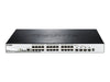 D-Link 28-Port Switch – Smart Managed, PoE+, Gigabit