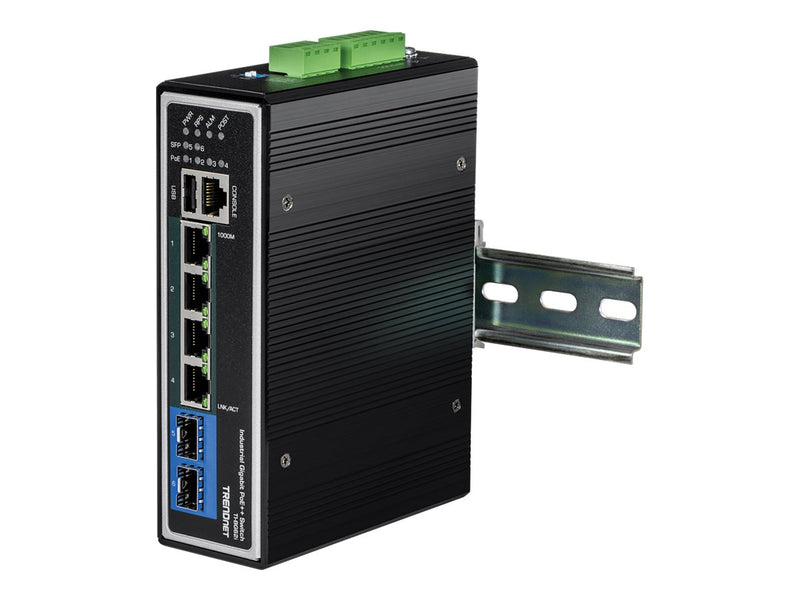 TRENDnet 6-Port Switch – robust und leistungsstark für Industrie