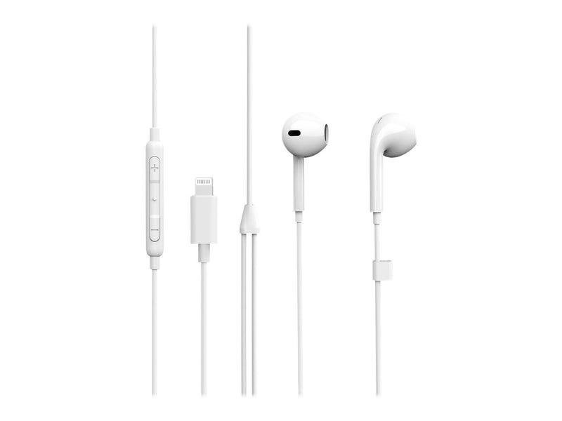 eSTUFF Ohrhörer – Mit Mikrofon, Lightning-Anschluss für iPhone