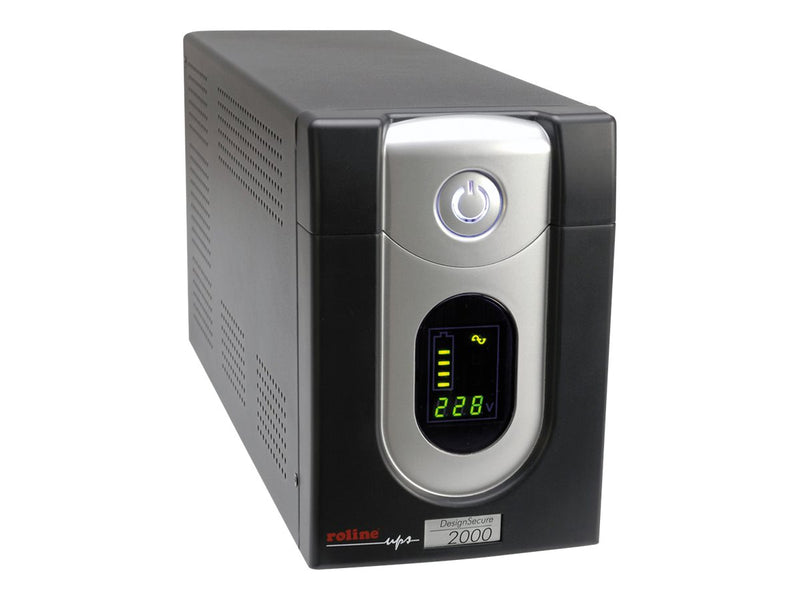ROLINE DesignSecure USV – 2000 VA, 6 Anschlüsse