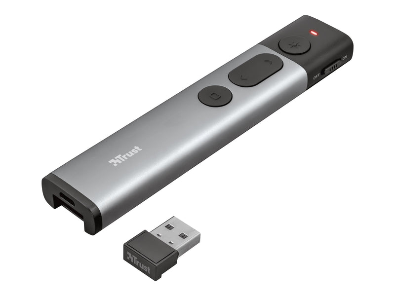 TRUST Funk Presenter – Mit Laserpointer, 30 m Reichweite