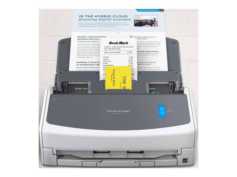 Fujitsu ScanSnap Dokumentenscanner – Schnelle, beidseitige Scans
