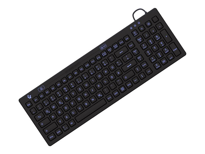 KEYSONIC Industrietastatur – Kompakt, hygienisch, beleuchtet