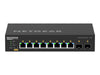 Netgear Managed Switch – 10 Anschlüsse, PoE+ Unterstützung