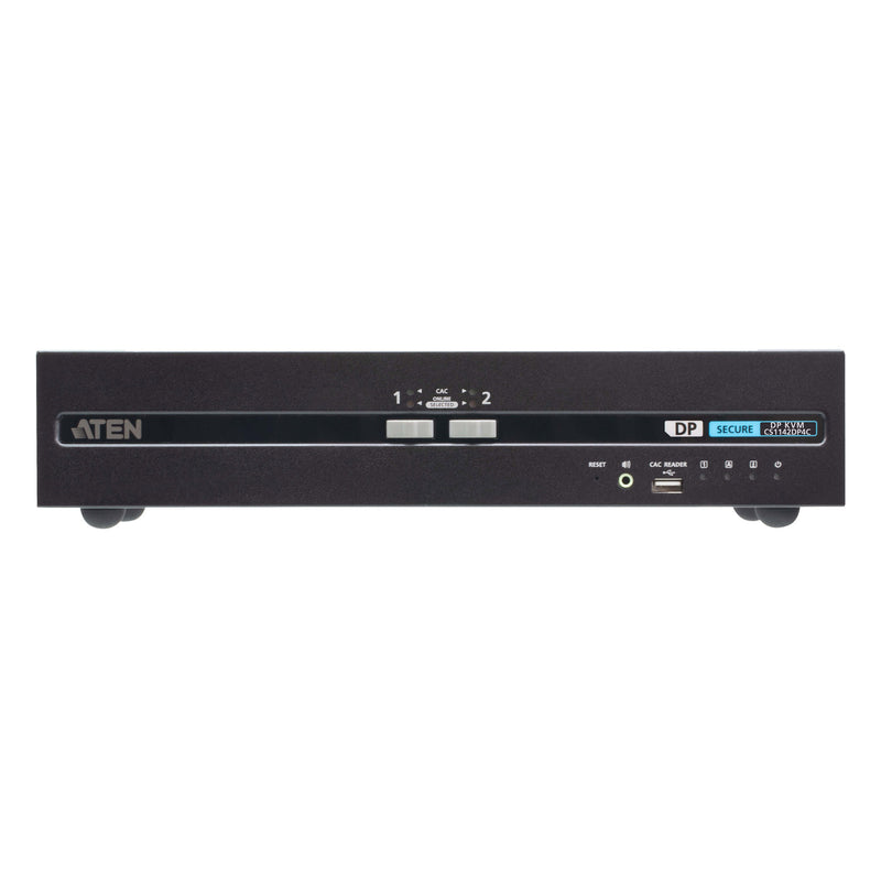 Aten KVM Switch – 2 Monitore, sicheres Umschalten