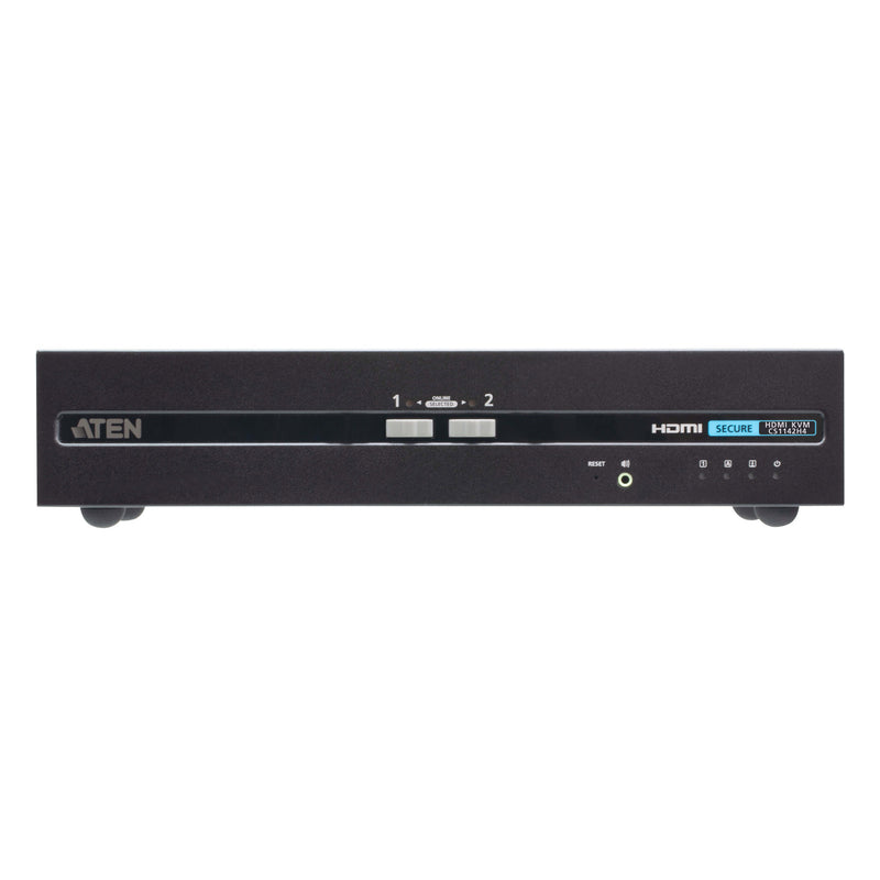 ATEN KVM-Switch – 2-Port HDMI, Dual-Display-Unterstützung