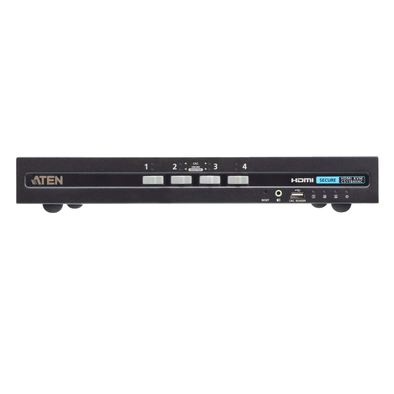 ATEN 4-Port HDMI KVM-Switch – Sicheres Umschalten zwischen PCs