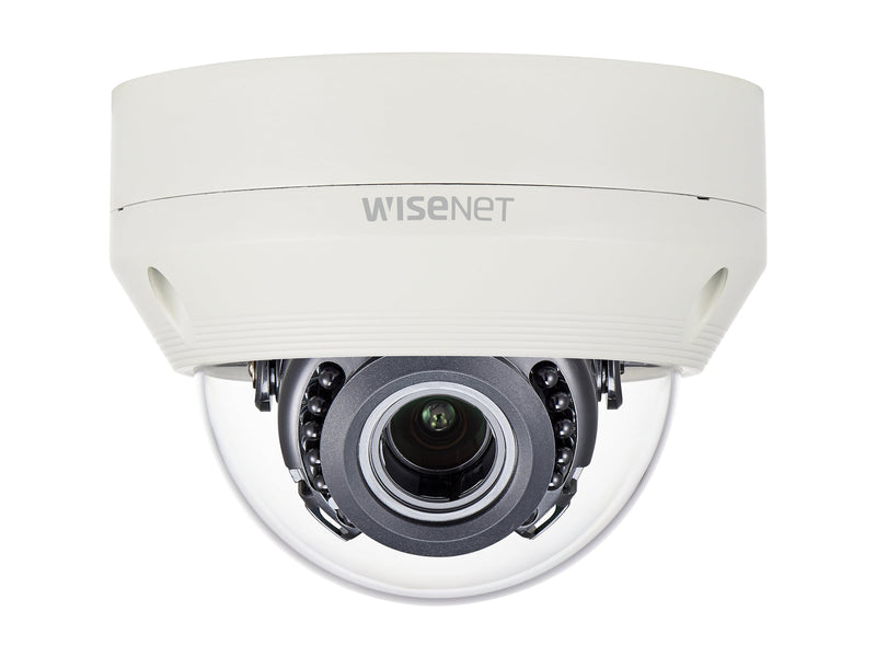 Hanwha Outdoor-Domkamera – 2MP, wetterfest und vandalismusgeschützt