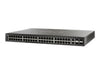 Cisco 52-Port Managed Switch – Gigabit, PoE+, stapelbar