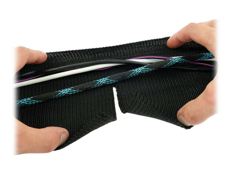 Label-the-cable Kabelschlauch – Flexibel, zuschneidbar, 25 m