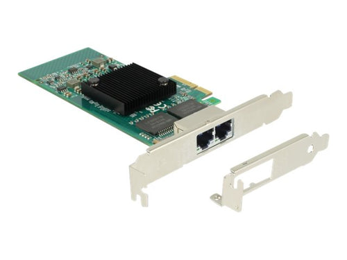 Delock Netzwerkadapter – 2 x Gigabit LAN, PCIe für schnelle Verbindungen