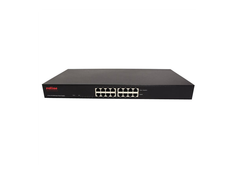 ROLINE PoE Power Supply – 8 Ports für Netzwerkgeräte