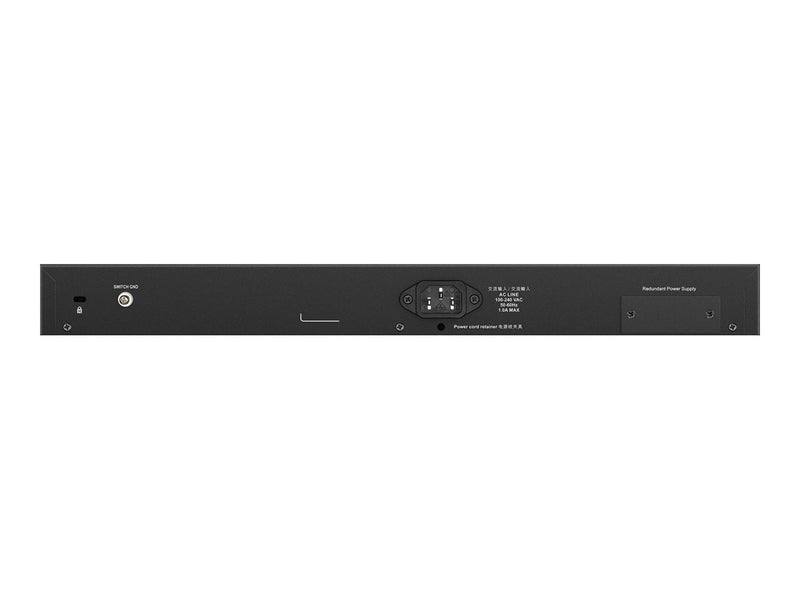 D-Link Netzwerk-Switch – 28 Ports, stapelbar für KMU