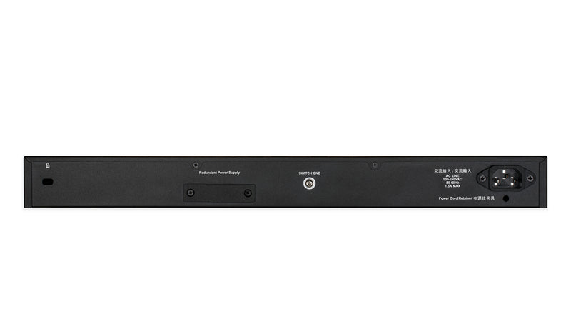 D-Link Netzwerk-Switch – 30 Anschlüsse, Gigabit Geschwindigkeit