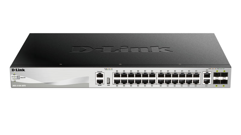 D-Link Netzwerk-Switch – 30 Anschlüsse, Gigabit Geschwindigkeit