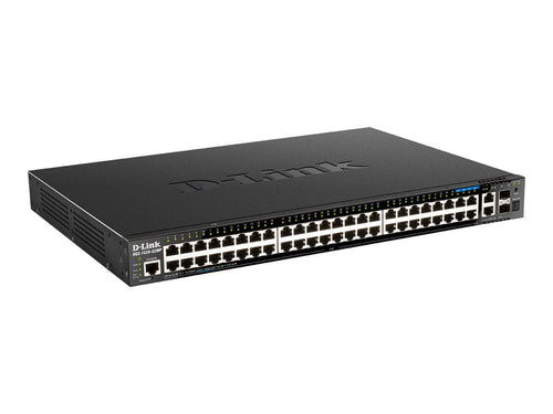 D-Link 52-Port Netzwerk-Switch – Smart, PoE+, Gigabit