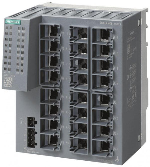 Siemens SCALANCE XC124 – Robuster Netzwerk-Switch für Unternehmen