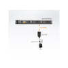 ATEN KVM-Adapter – USB, DisplayPort, SmartCard-Leser