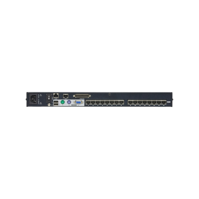Aten KVM-Switch – 16 Anschlüsse, Rack-montierbar