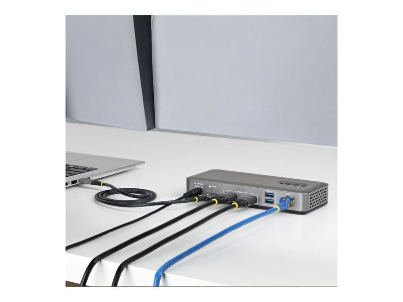 Startech USB-C Dockingstation – Dual 4K HDMI, Laptop-Ladung