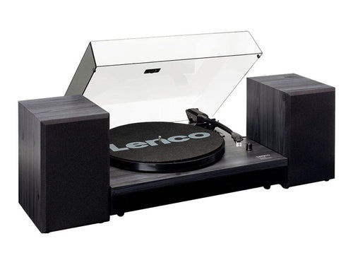LENCO Audiosystem – Plattenspieler & Bluetooth, 20 Watt Stereo